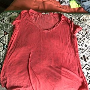 Maurices pink shirt